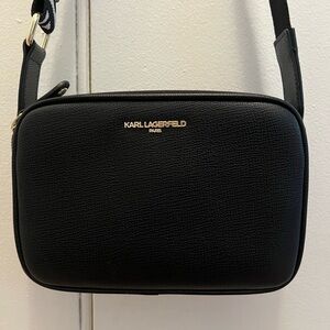 Karl Lagerfeld Black Crossbody Bag